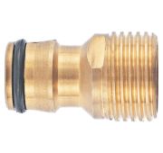 Адаптер латунный, 1/2, внешняя резьба Palisad