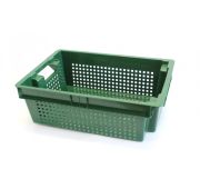 Ящик универсальный 600х400х200 перфор (зеленый)