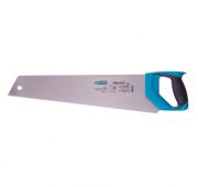 Ножовка по дереву Piranha, усиленное трапецевидное полотно, 500 мм, 11-12 TPI, зуб3D, каленый зуб, д