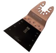 Насадка для МФИ режущая прямая, BiM, по металлу и дереву, 65 x 1.2 мм, мелкий зуб Denzel