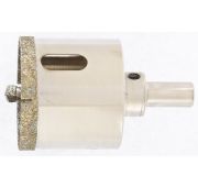 Сверло алмазное по керамограниту, 45 х 67 мм, трехгранный хвостовик Matrix