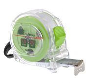 Рулетка Кварц, прозрачный корпус, амортизатор, 7.5 м х 25 мм Сибртех