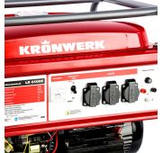 Генератор бензиновый LK 6500E,5,5 кВт, 230 В, бак 25 л, электростартер// Kronwerk