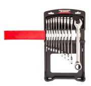 Набор ключей комбинированных, трещоточных 11 шт. Matrix