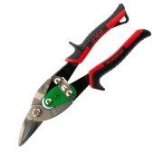 Ножницы по металлу, 250 мм, правый рез, сталь CRMO, двухкомпонентные рукоятки, PRO Matrix