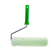 Валик «Работы с древесиной», 250 мм, ворс 12 мм, D 48 мм, D ручки 8 мм, микроволокно Сибртех