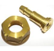 Штуцер со съемной гайкой М22, левая рез.на ВБ для шп. д. 6/9мм.(БЕЗ БЛИСТЕРА) арт 7705(48шт.уп)