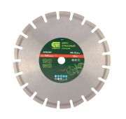 Диск алмазный 350 х 25.4 мм, «Асфальт», сухой/мокрый рез Сибртех