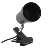 Светильник R63 1ХЕ27 на прищепке черный (размер 8х9.2х18.2см)