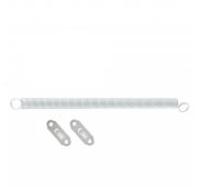 Пружина дверная D-18.5 мм, L-250 мм, цинк (Металлист)// Россия