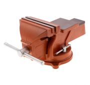 Тиски слесарные, 150 мм, поворотные, с наковальней// SPARTA