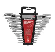 Набор ключей рожковых, 6 х 32 мм, 12 шт., CrV, хромированные// Matrix