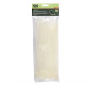 Хомуты пластиковые 250х4,8мм, белые, 100 шт.// Сибртех