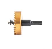 Коронка по металлу HSS, 50 мм, нитридтитановое покрытие Denzel