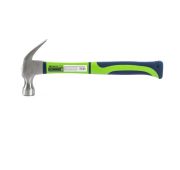 Молоток-гвоздодер, 450 г, с магнитом, фибергласовая обрезиненная рукоятка Сибртех