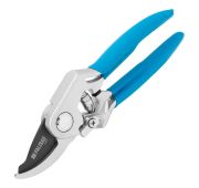 Секатор прямого реза, 205 мм, алюминиевые рукоятки в ПВХ-оболочке, LUXE// Palisad