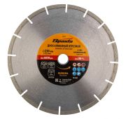 Диск алмазный, отрезной сегментный, 230 х 22.2 мм, сухая резка, EUROPA Standard Sparta
