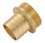 Штуцер для шланга 1« с наружной резьбой G1»// Denzel