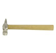 Молоток слесарный, 500 г, круглый боек, деревянная рукоятка Россия