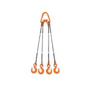 Строп 4СК-3,20 т. (L=2,50м) звено РТ-3 с кч din 2,0 т опрессовка Magnus-Profi