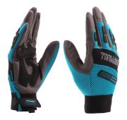 Перчатки универсальные комбинированные, с защитными накладками, STYLISH, размер M (8) Gross