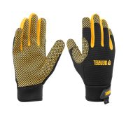 Перчатки универсальные, силиконовое нанесение, размер 10// Denzel