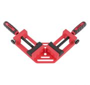 Струбцина угловая, быстрозажимная, 65/65 мм, двухкомпонентные обрезиненные рукоятки Matrix