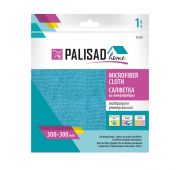 Салфетка универсальная из микрофибры 300 x 300 мм, голубая, Home Palisad