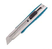 Нож, 195 мм, металлический корпус, выдвижное сегментное лезвие 25 мм (SK-5), металлическая направляю