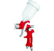Краскораспылитель HVLP пневмат. с верхним бачком V= 0,1 л, сопло диаметром 0.8 мм// Matrix