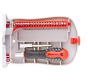 Отвертка для точных работ с насадками Fusion, 22 пр. в пласт. пенале// Matrix