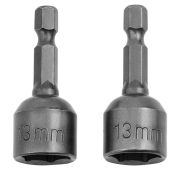 Биты с торцевыми головками13 мм, 45 мм, 2 шт. Matrix
