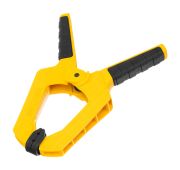 Струбцина клещеобразная, усиленная 100 х 80 мм, двухкомпонентные рукоятки// Denzel