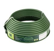 Бордюр «Лента», 10 х 1000 см, полиэтиленовый, оливковый, Россия, Сибртех