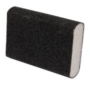 Губка для шлифования, 100 х 70 х 25 мм, овал, средняя жесткость, P60// Сибртех