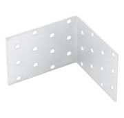 Крепежный уголок равносторонний 2 мм, KUR 40 x 40 x 80 мм Россия Сибртех