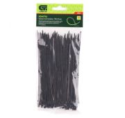 Хомуты пластиковые 150х2,5мм, черные, 100 шт.