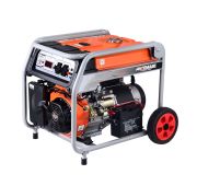 Генератор бензиновый TOR KM6500H 5,0кВт 220В 27л 
с кнопкой запуска и колесами