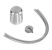 Головка триммерная универсальная быстрозажимная, шайба М8,М10,М20 //Denzel