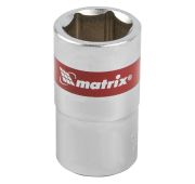 Головка торцевая, 15 мм, 6-гранная, CrV, под квадрат 1/2