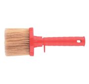 Кисть маховая, КМ 80, натуральная щетина, пластиковый корпус, пластиковая ручка Россия Matrix