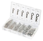 Набор шплинтов, S головки, с фиксацией, 150 предм. // СИБРТЕХ