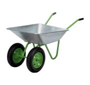 Тачка садовая, 2-х колесная, грузоподъемность 120 кг, объем 65 л// Сибртех