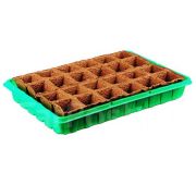 Набор для выращивания рассады с торфяными горшочками (24 торфяных горшочка 50х50 мм, лоток)// Россия