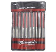 Набор надфилей алмазных 140 х 70 х 3 мм, 10 шт Matrix