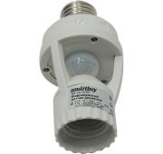 Инфракрасный датчик движения Smartbuy, в патрон E27, 60Вт, до 6м, IP20
