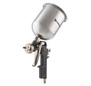 Краскораспылитель пневмат. с верхним бачком V = 1 л + сопла диаметром 1.2, 1.5, и 1.8 мм//MATRIX
