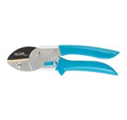 Секатор с наковальней, 205 мм, усиленный, рукоятки в ПВХ-оболочке, Luxe, Palisad