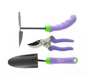 Набор садового инструмента, обрезиненные эргономичные рукоятки, 3 предмета, Era, Palisad