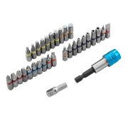 Набор бит, магнитный адаптер, сталь S2, пластиковый кейс, 32 предмета Gross